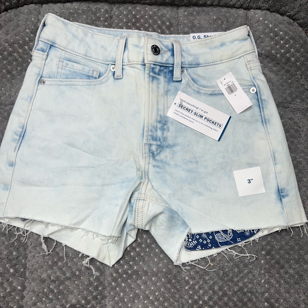 O.G JEAN SHORTS
